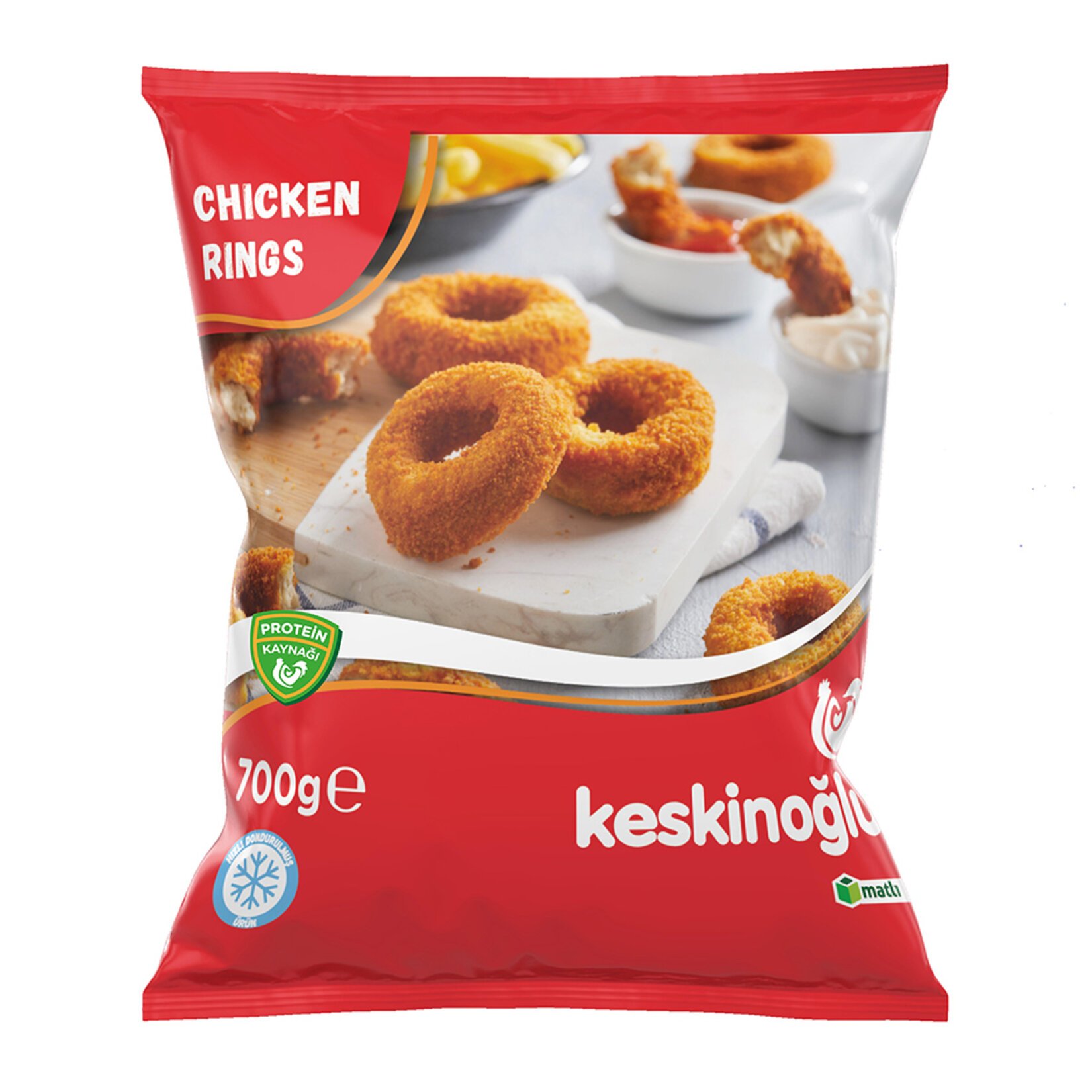 Keskinoğlu Dondurulmuş Piliç Chicken Ring 700 G