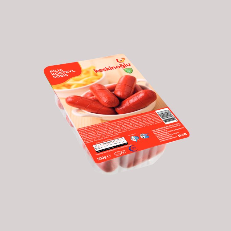 Keskinoğlu Piliç Kokteyl Sosis 500g.